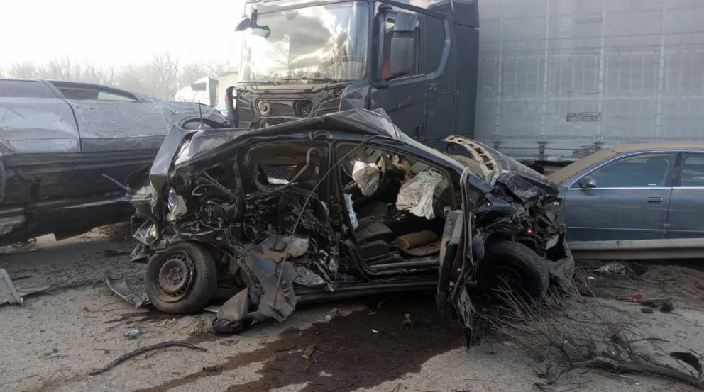 В массовое ДТП в Венгрии из-за пылевой бури попали пять граждан Румынии