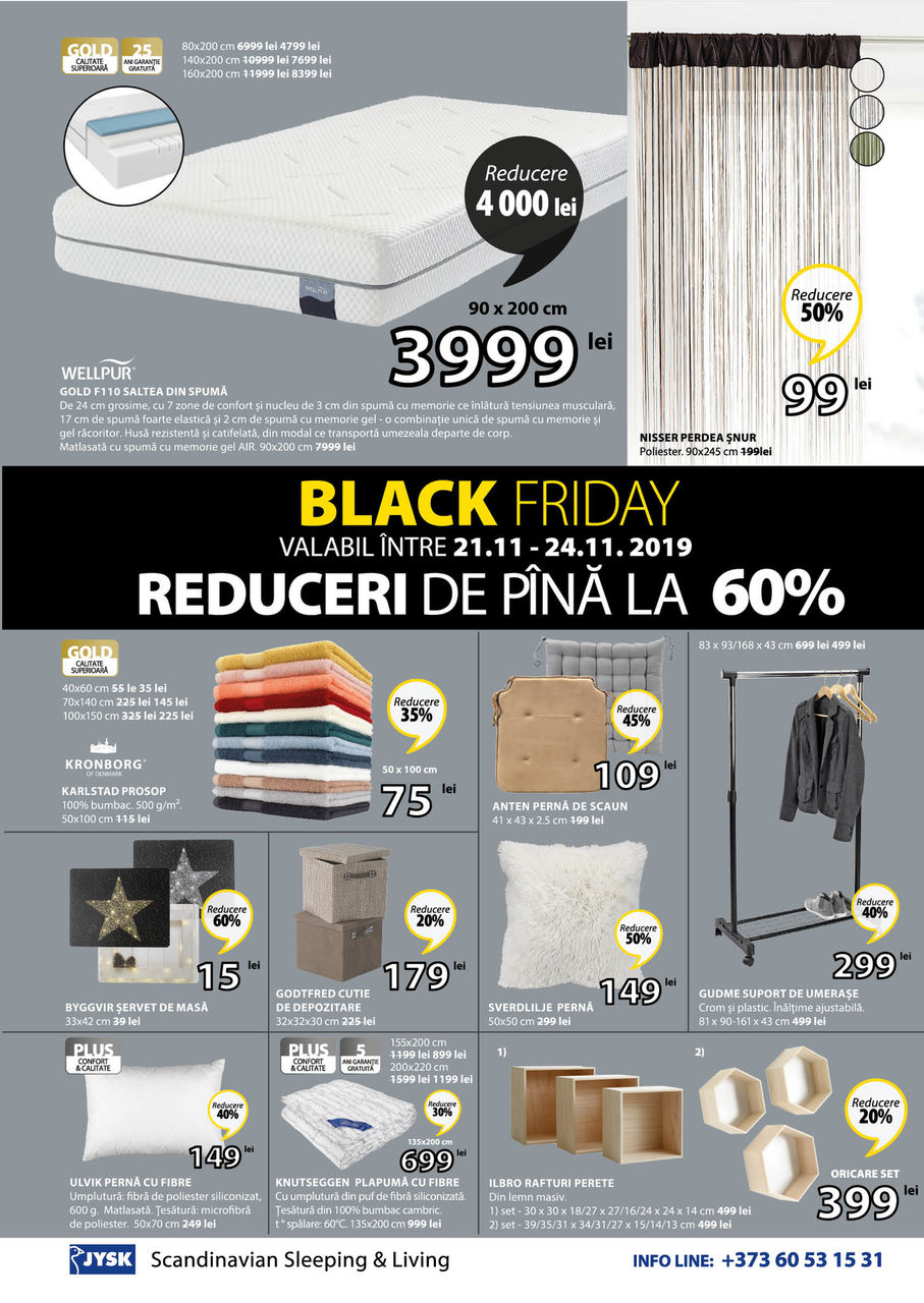 Jysk: Black Friday – лови волну грандиозных скидок ®