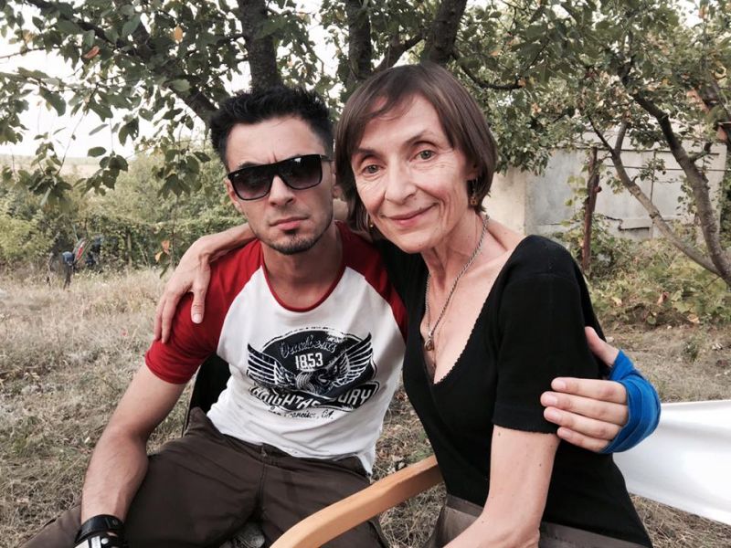 Corina Fusu a publicat fotografii cu ea din tinerețe