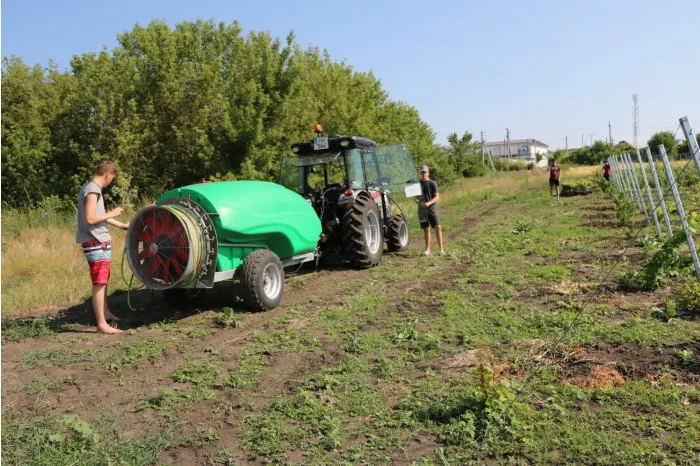 В Центре виноградарства высадили виноградники и сад по проекту Livada Moldovei