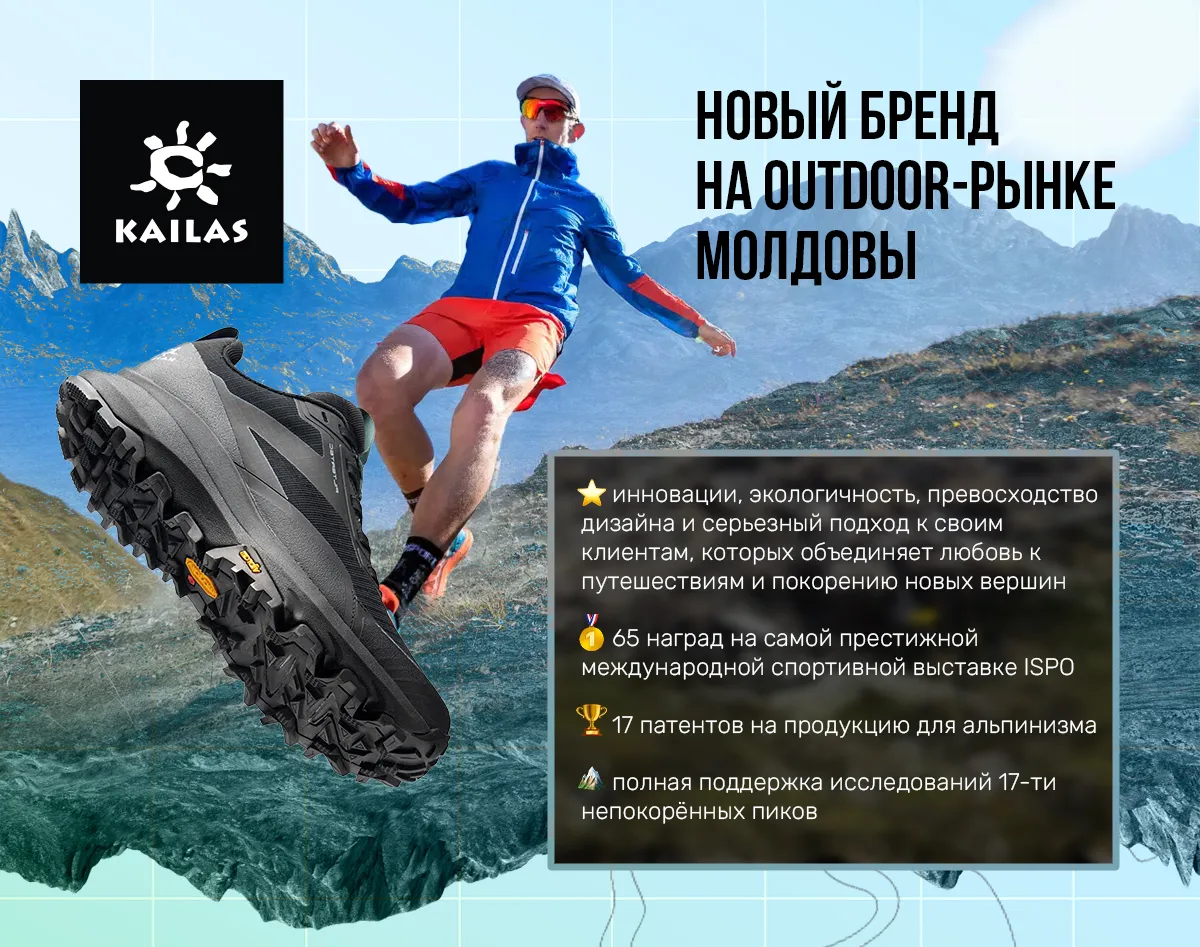 Sportlandia: Премьера нового outdoor-бренда Kailas