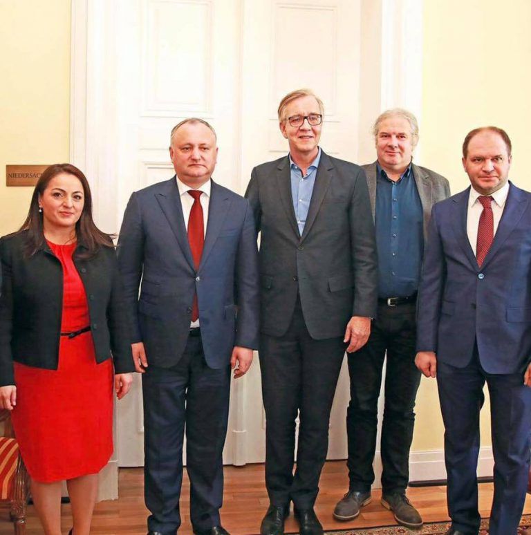 Президент провел ряд встреч в Берлине
