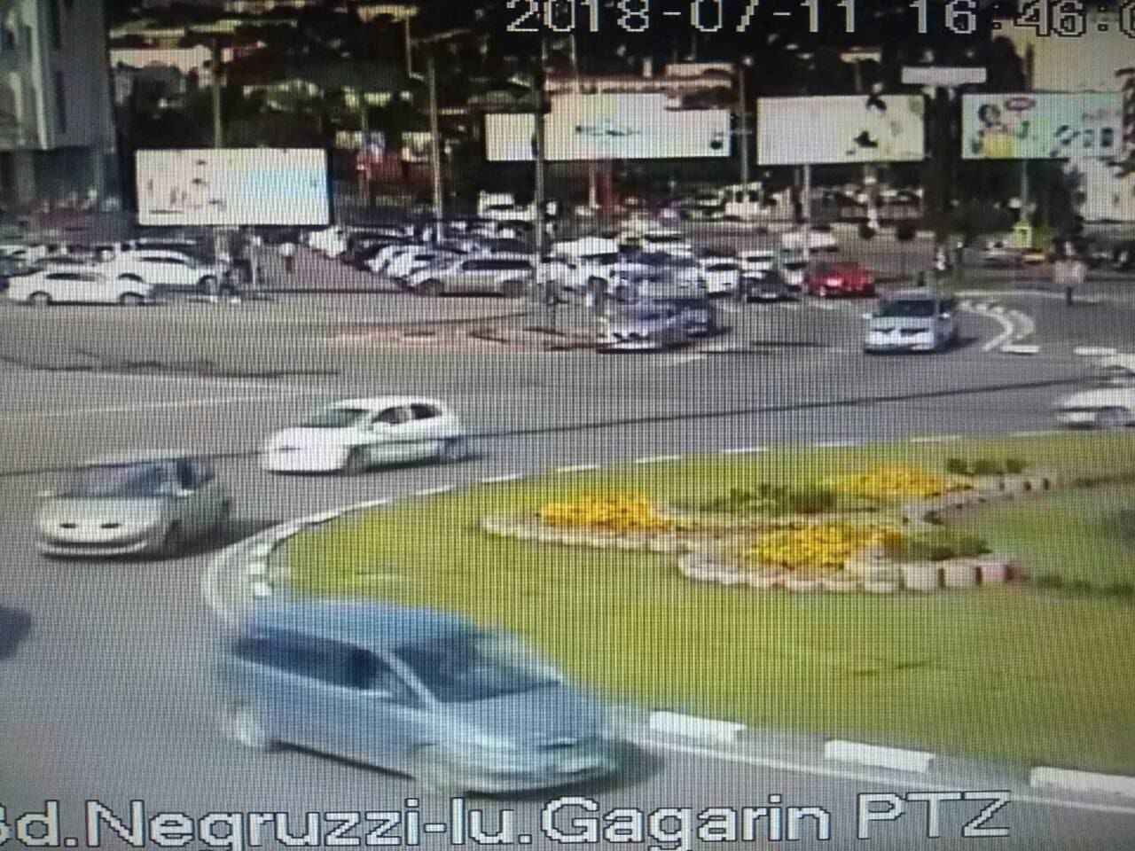 В Кишиневе образовались пробки на дорогах, 11 Июля 2018 года