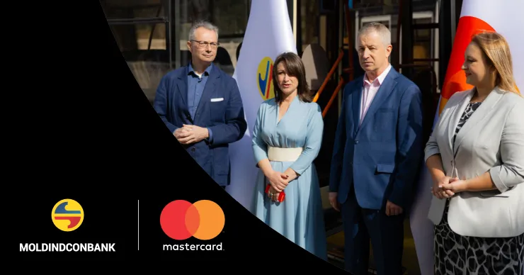 Moldindconbank и Mastercard запустили бесконтактные платежи в троллейбусах Бельц