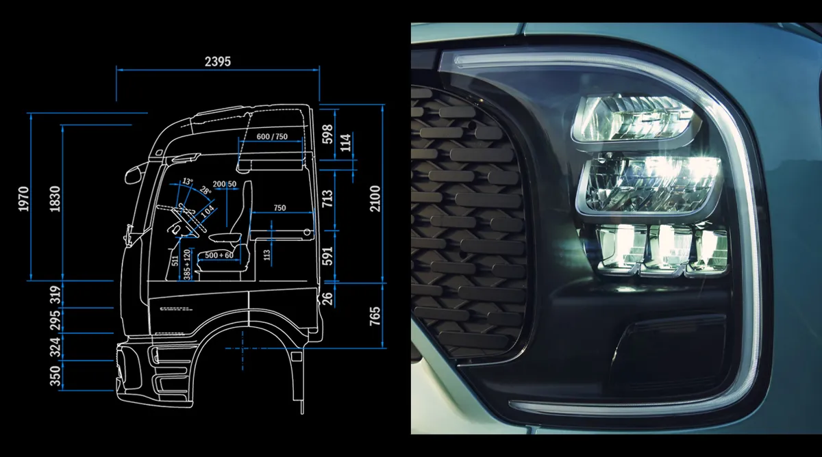 Эксклюзивное предложение: Mercedes-Benz Actros L с ProCabin - новая форма эффективности на дорогах Молдовы