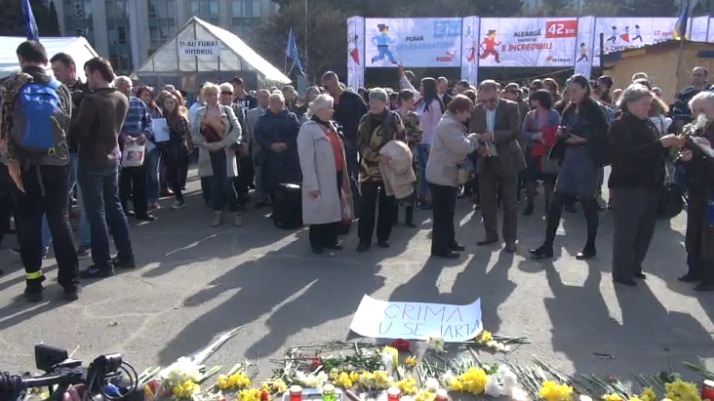 Марш молчания и боли прошел в центре столицы