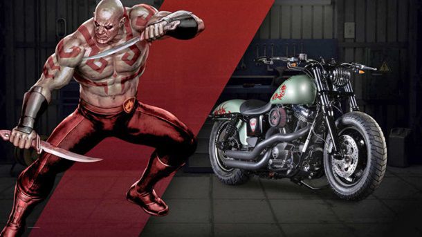 Harley-Davidson и Marvel представили супергеройские мотоциклы
