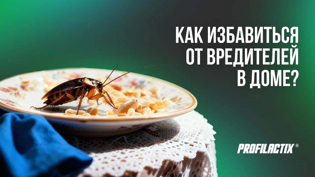 Profilactix.md: Как избавиться от вредителей в доме. Профессиональная дезинсекция и дератизация в Молдове