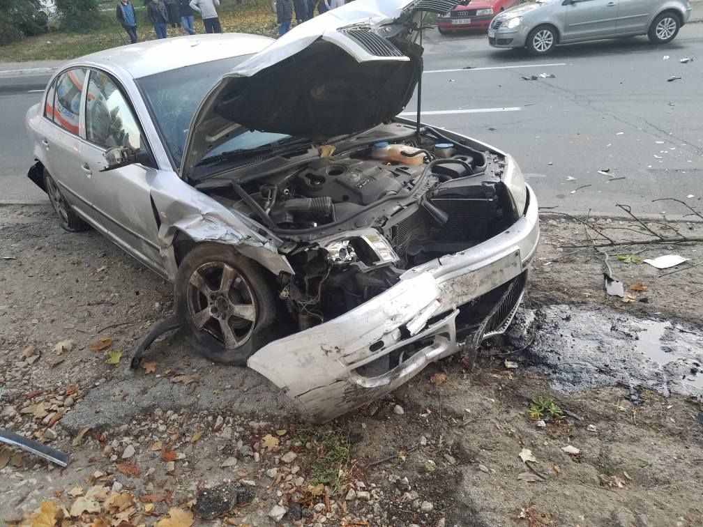 Серьезная авария произошла на улице Сармизеджетуса в столице