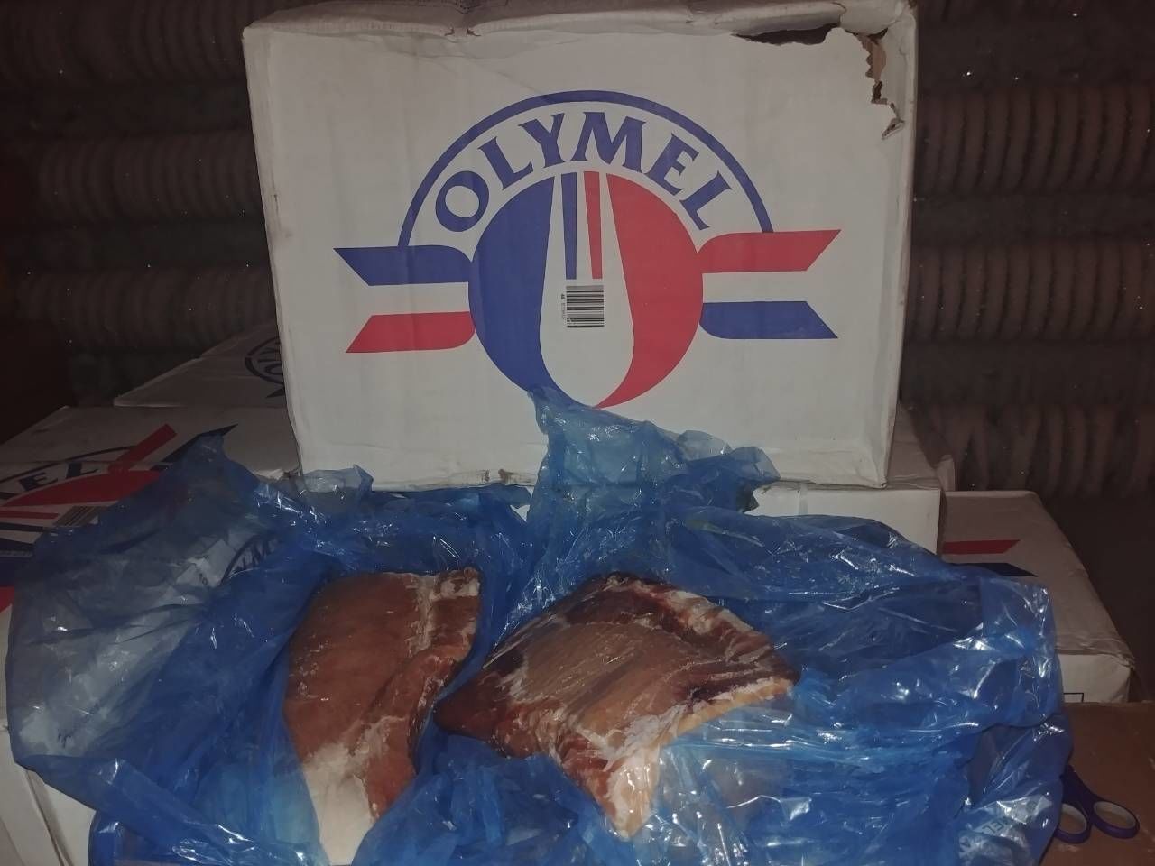 Таможенники конфисковали более тонны контрабандного мяса