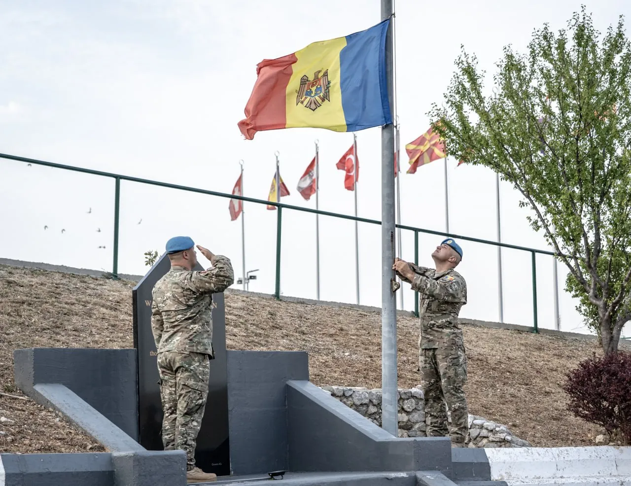 Al 23-lea contingent de pacificatori moldoveni și-a început misiunea în Kosovo