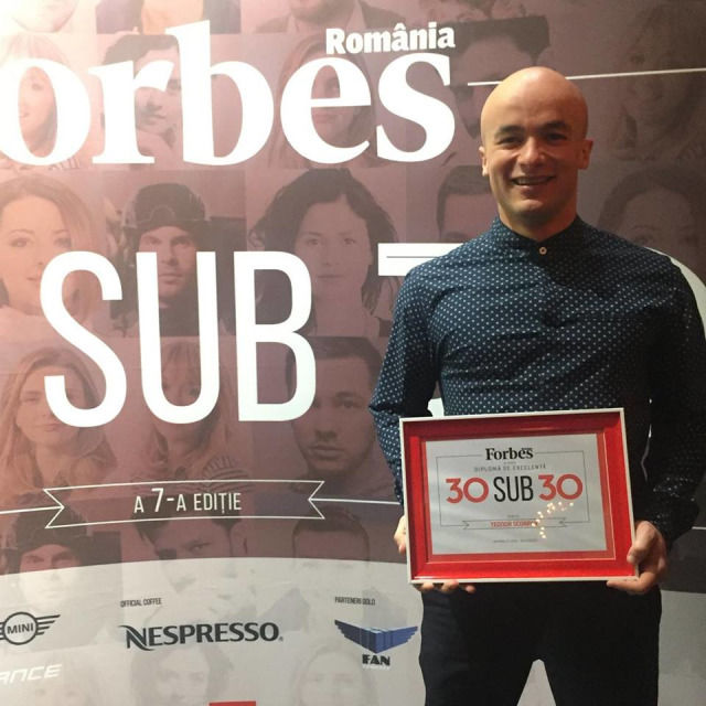 Молдаванин вошел в топ-лист "30 under 30" журнала "Forbes România"