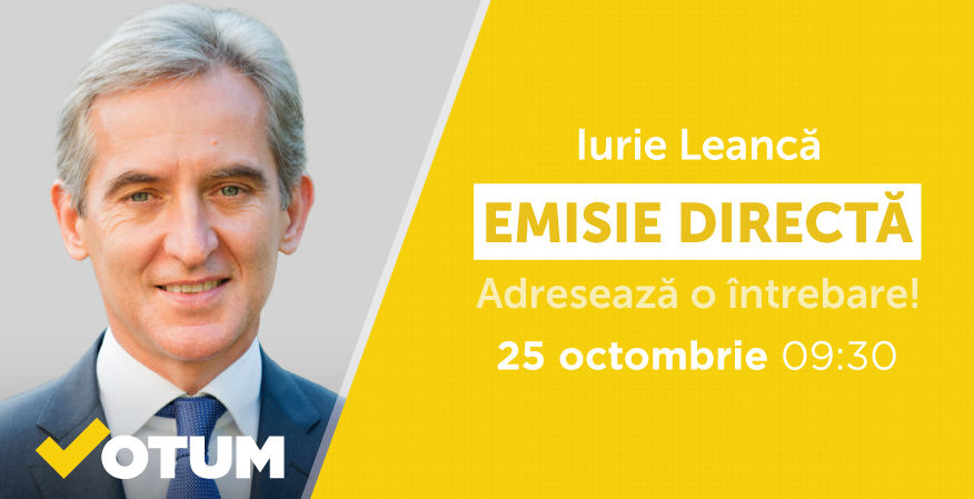 Acordă o întrebare pentru Iurie Leancă