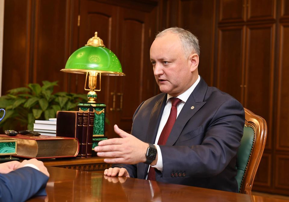 Додон на встрече с Чебаном призвал его стать мэром для всех