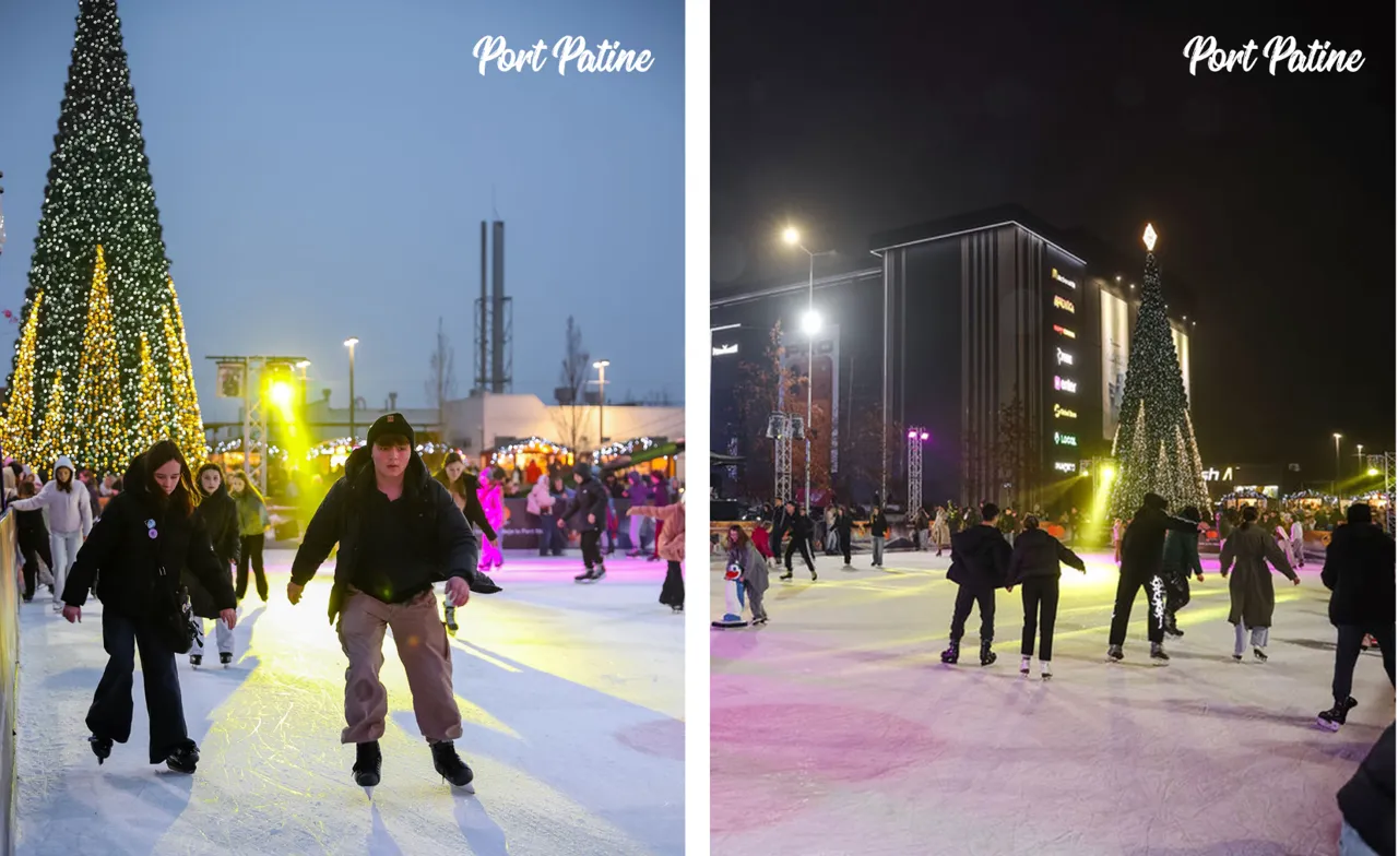 Port Mall: Открыт крупнейший и самый современный каток в стране