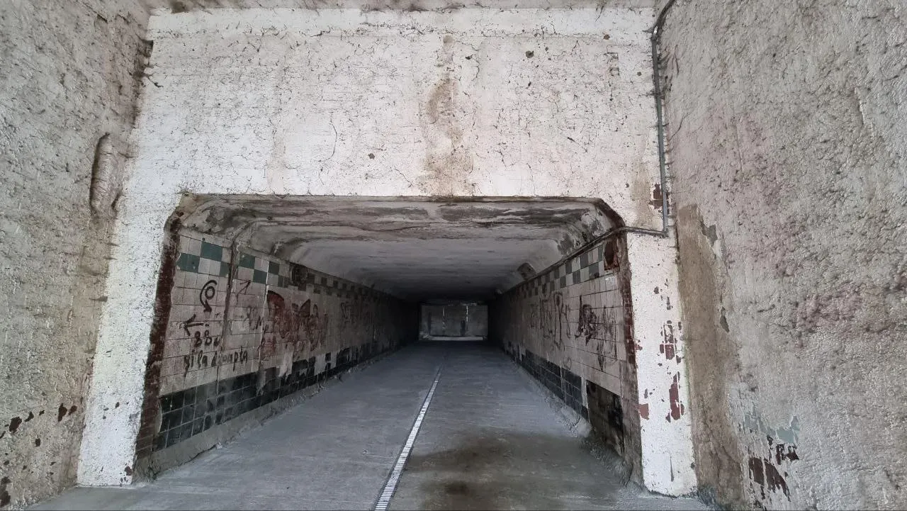 Lucrările de reparație a unei subterane din Capitala continuă