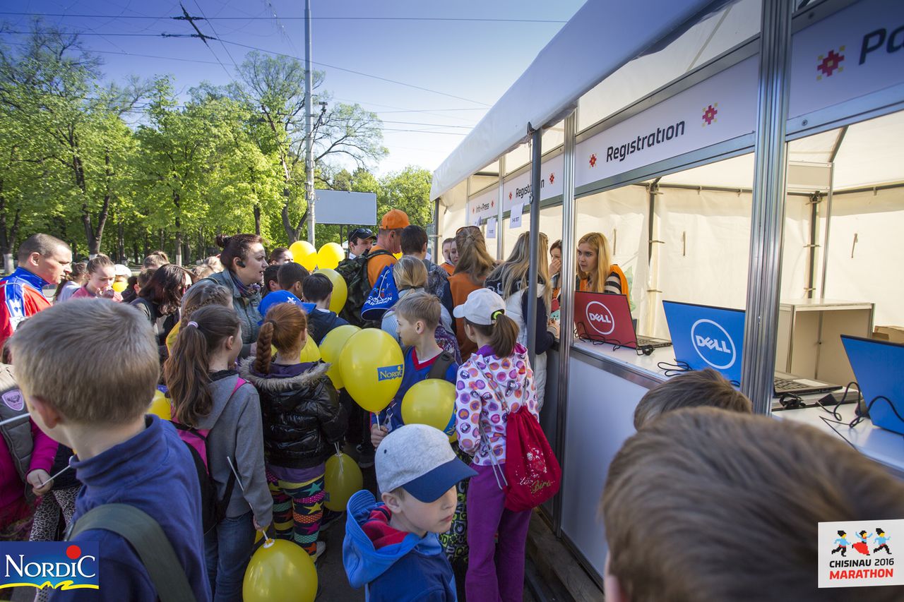 В центре Кишинева состоялся детский марафон  Kids Run Day by Nordic