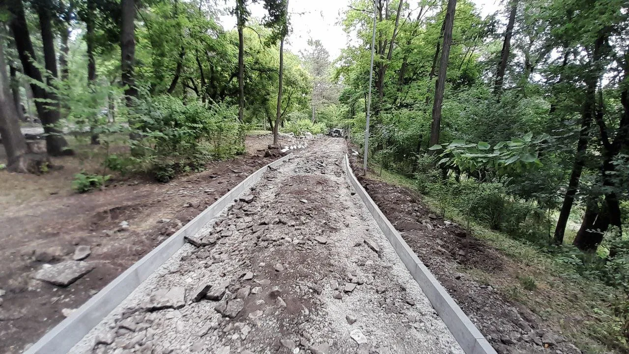 В Кишиневе начался второй этап ремонта парка на Рышкановке