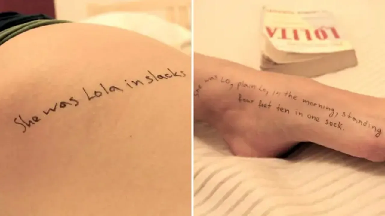 În noile fotografii din dosarul Epstein este surprinsă o tânără din Rusia și cartea „Lolita”