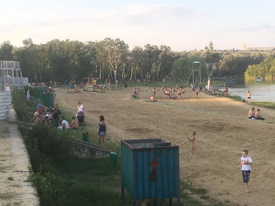 В выходные в столичном парке La Izvor было многолюдно