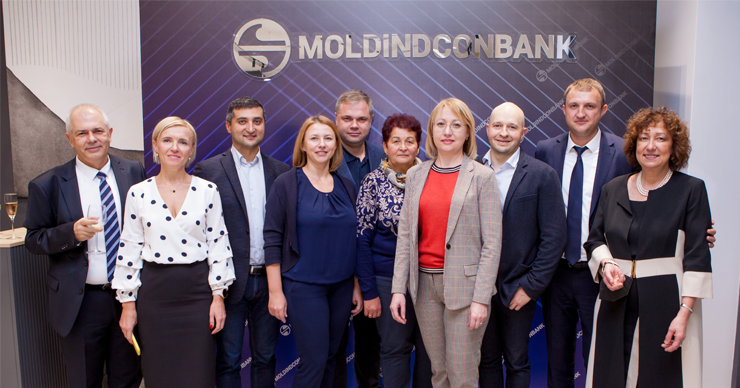 Moldindconbank открыл современный Центр для корпоративных клиентов