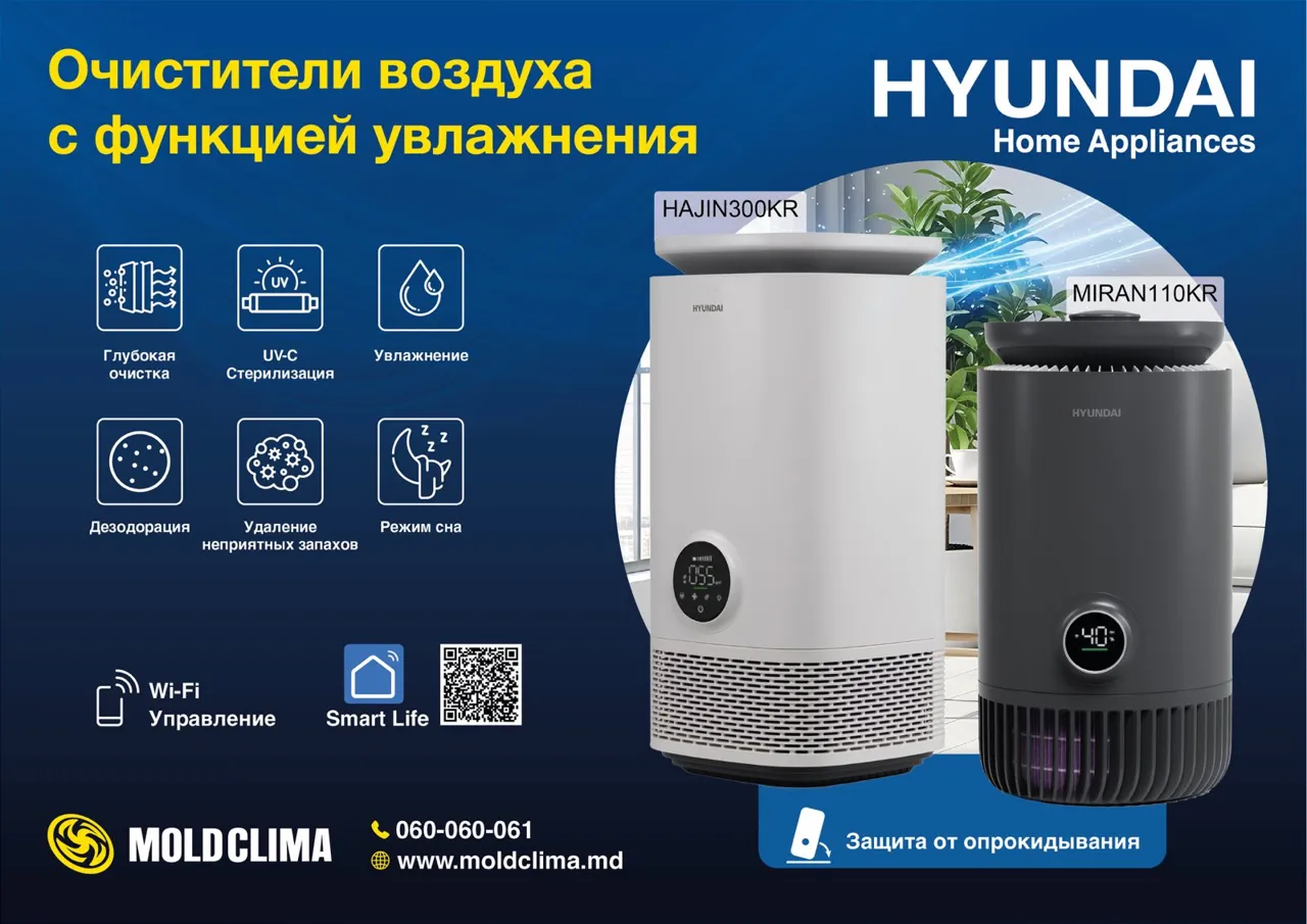 Здоровый воздух дома: как сезонные решения от Hyundai помогут пережить зиму