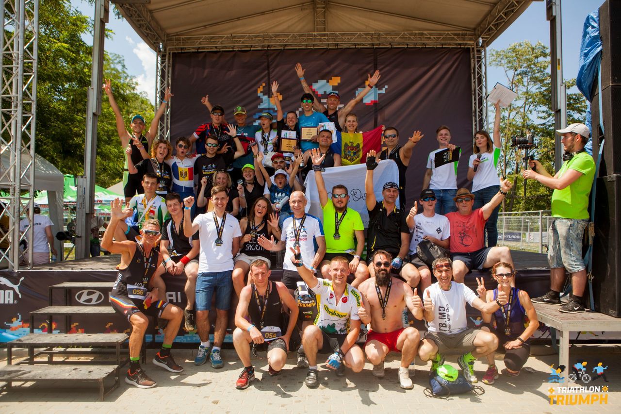В Кишиневе прошел первый выпуск Triathlon Triumph
