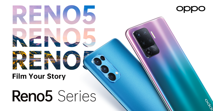OPPO Reno5: Снимай свою историю в новом формате с супер быстрой зарядкой