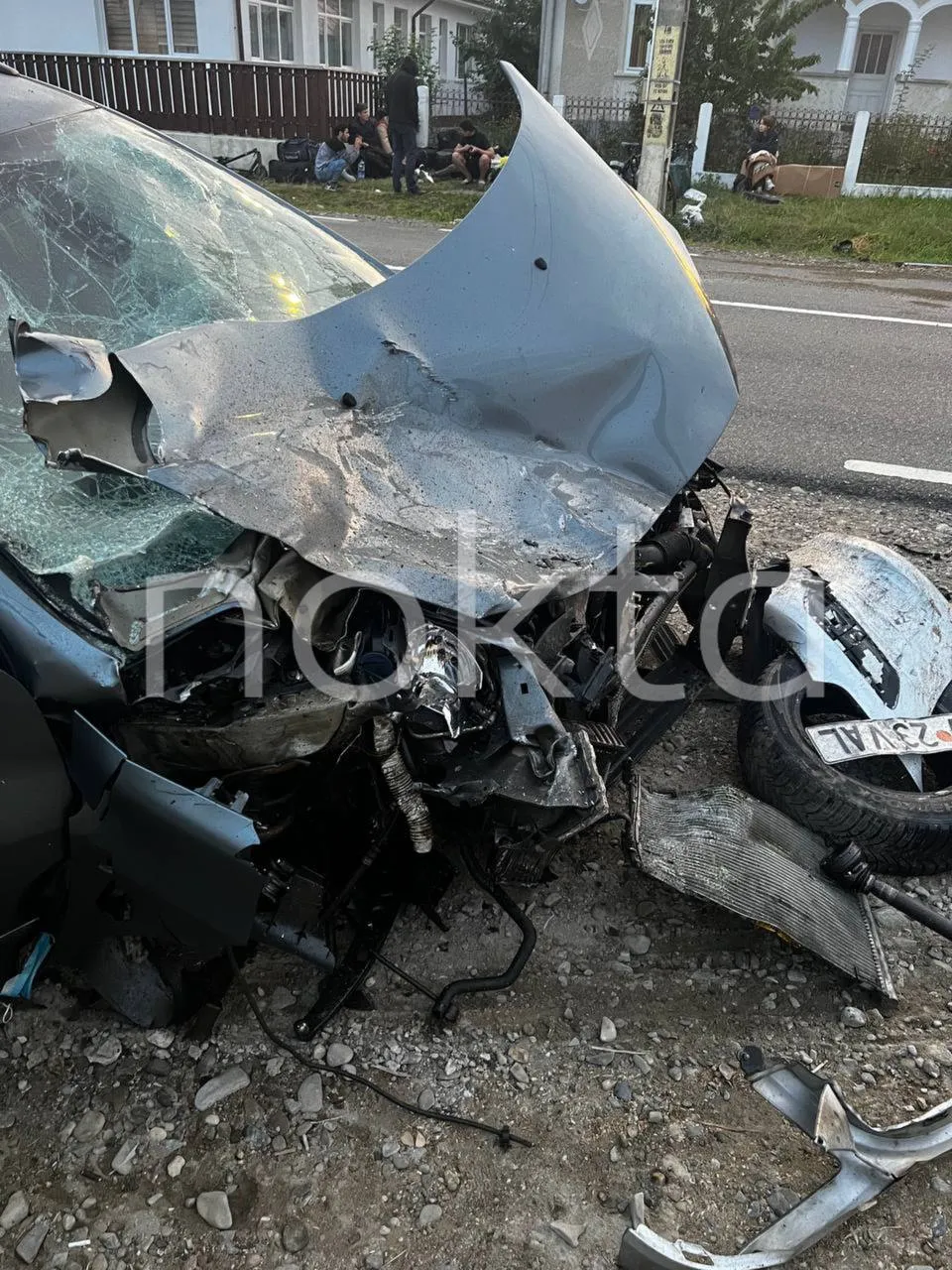 В Румынии маршрутка с гражданами Молдовы попала в ДТП: пятеро пострадавших