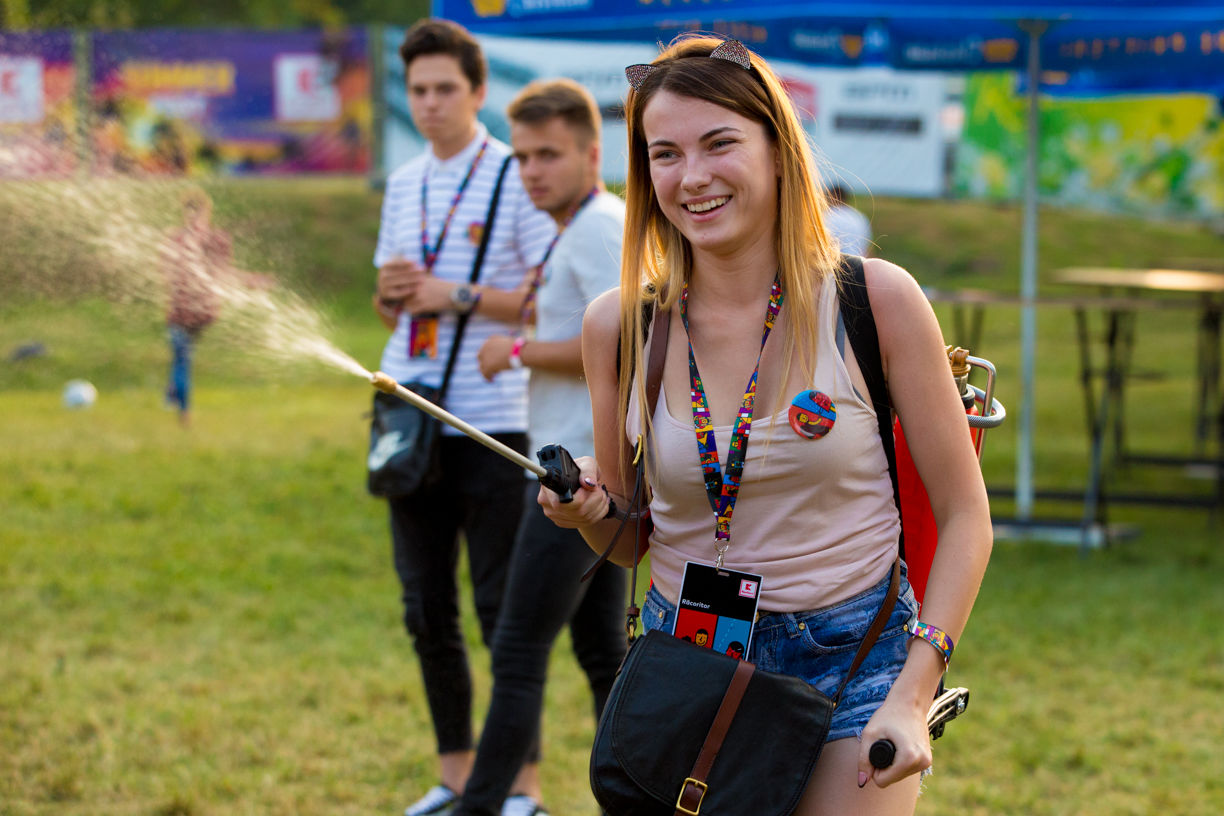 На фестивале "Summer Fest" гости опробовали опцию "Job de festival by Kaufland" ®