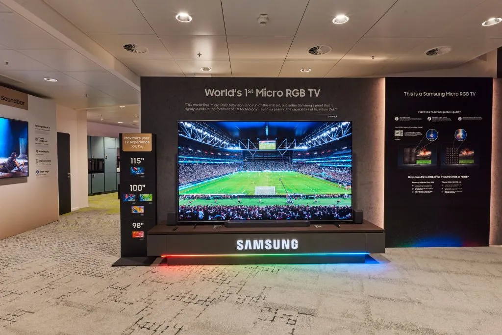 Samsung переосмысливает будущее жизни с ИИ благодаря новейшей инновации в области телевизоров — Micro RGB