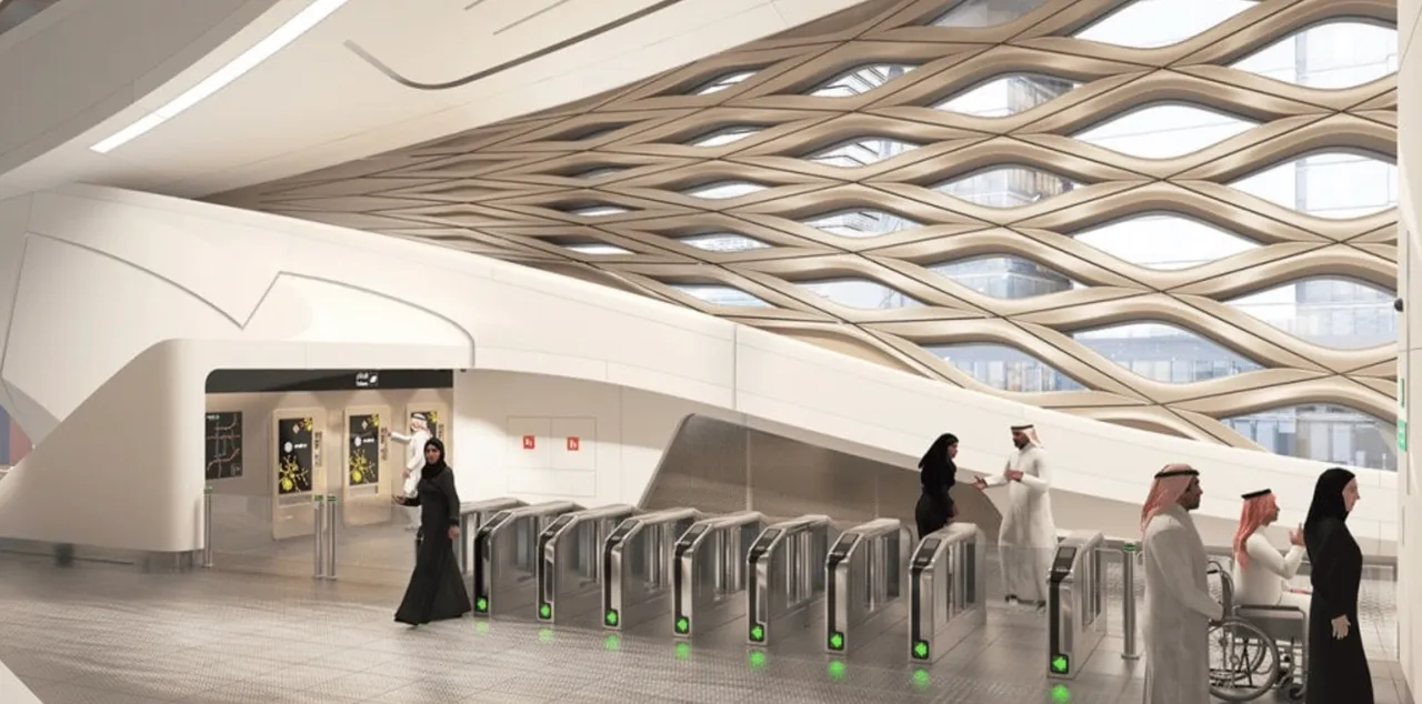 Arabia Saudită a finalizat construcția unui vast metrou în Riad