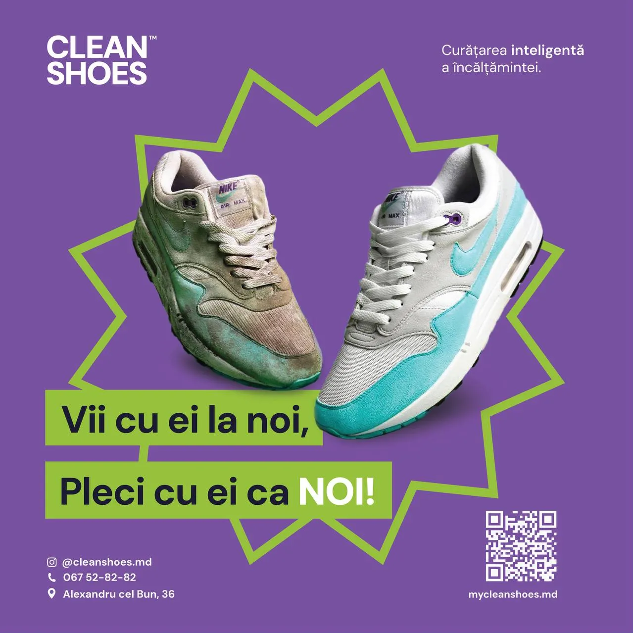 Clean Shoes – partener Chisinau Marathon by maib | Mastercard 2025