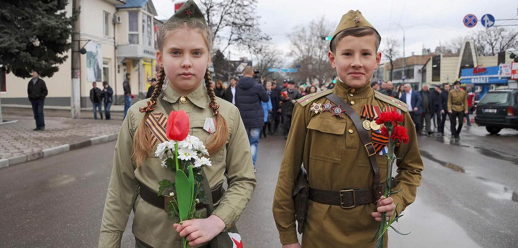 В Бельцах прошел марш в честь 73-летия освобождения города