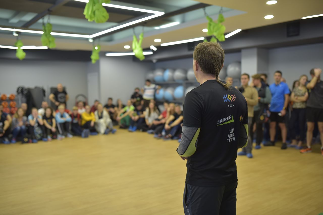 В клубе Aquaterra Fitness Ciocana проходит Indoor Triathlon