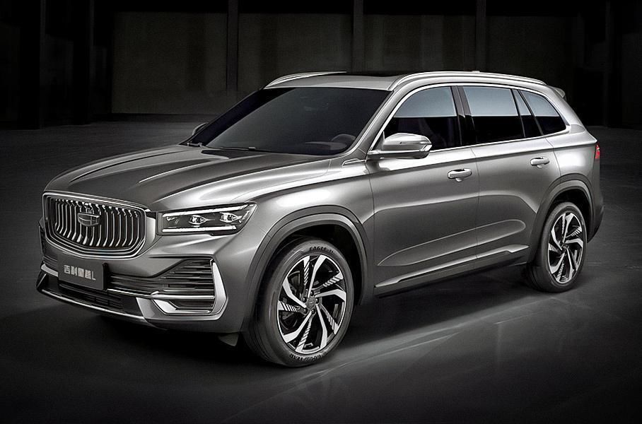 Экран в новом кроссовере Geely в два раза больше, чем планшет Tesla