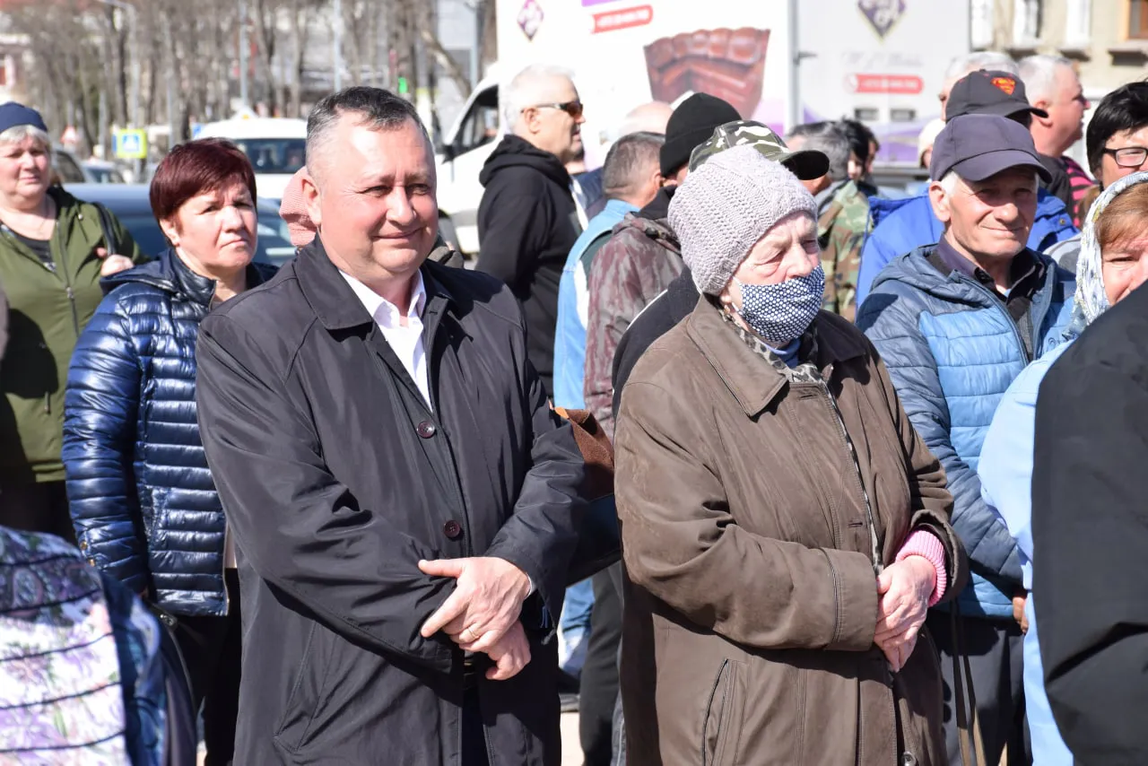 В Бельцах прошел протест против роста цен и тарифов