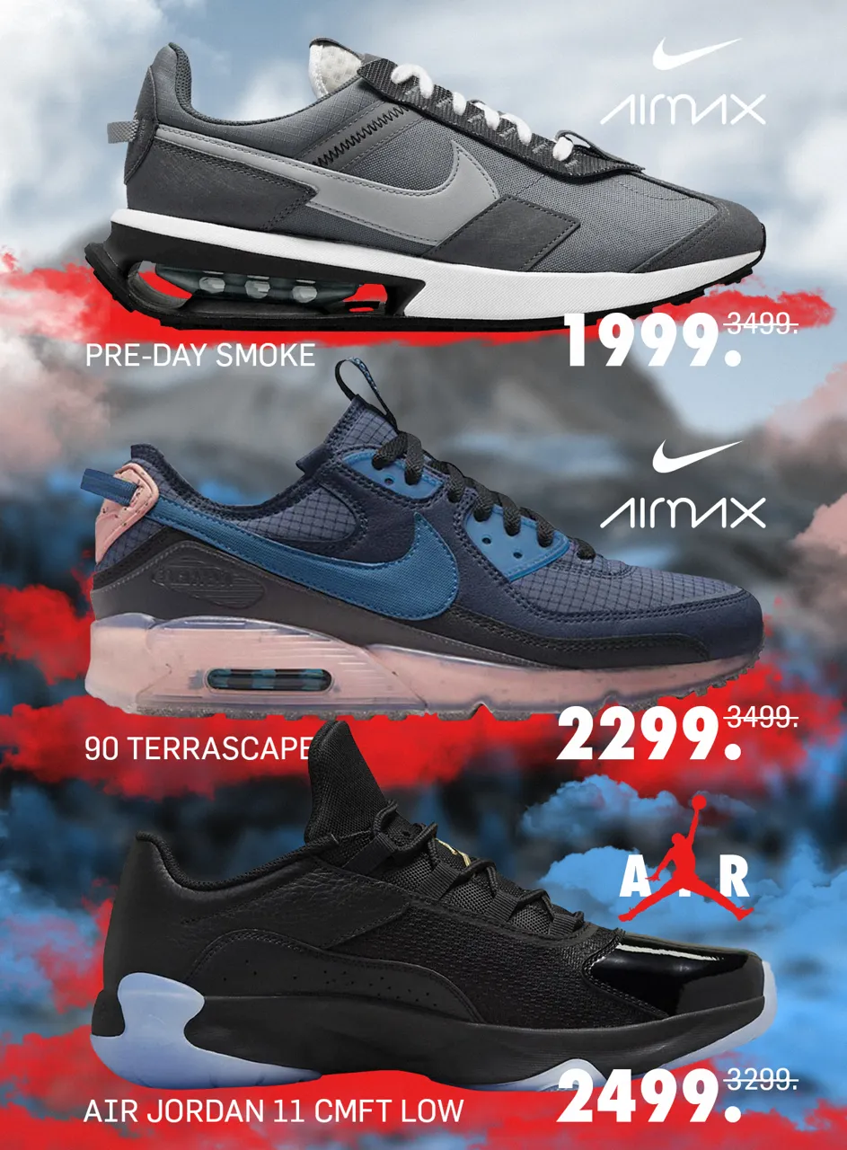 Nike Black Friday: Максимальные скидки на всю коллекцию 2022 года
