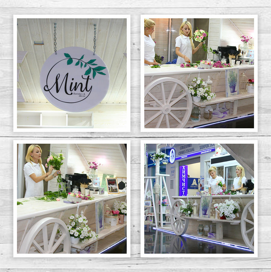Grand Hall: открылся новый цветочный салон Mint-Floristics&Decor ®