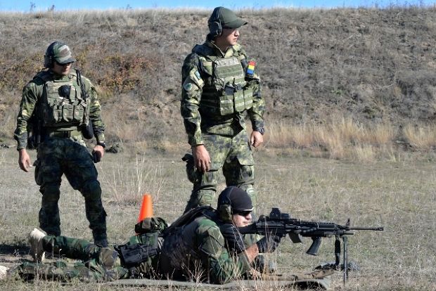 Военные США, Молдовы и Румынии проводят учения в Бульбоаке
