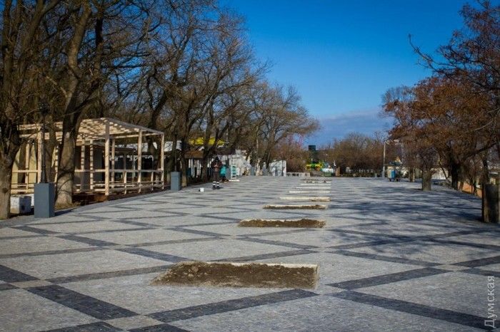 На Ланжероне благоустроили еще одну набережную