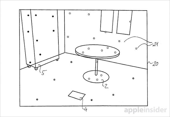Apple запатентовала технологию замены реальных объектов виртуальными