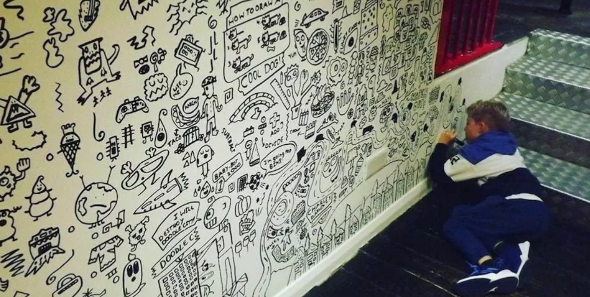 Nike заключил контракт с 12-летним иллюстратором Doodle Boy
