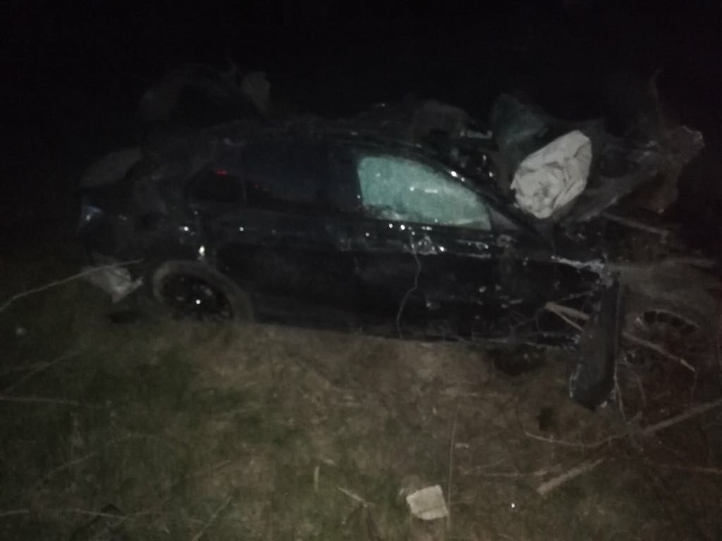 В Страшенском районе произошло ДТП: автомобиль врезался в рекламное панно