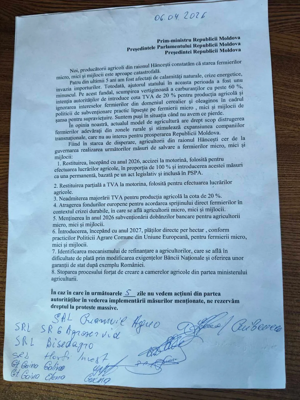 Fermierii amenință cu proteste în masă: Nu avem nimic de pierdut