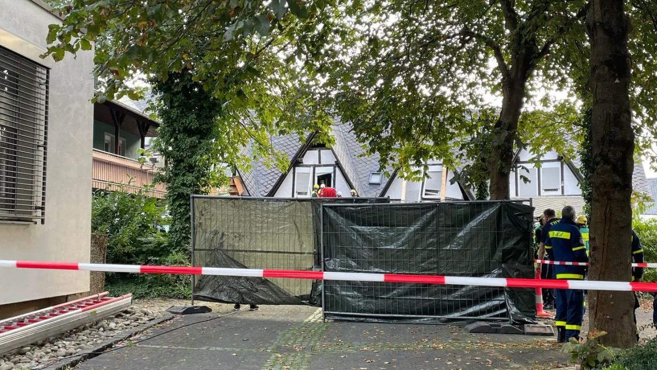 În vestul Germaniei, o persoană a murit în urma prăbușirii unui hotel