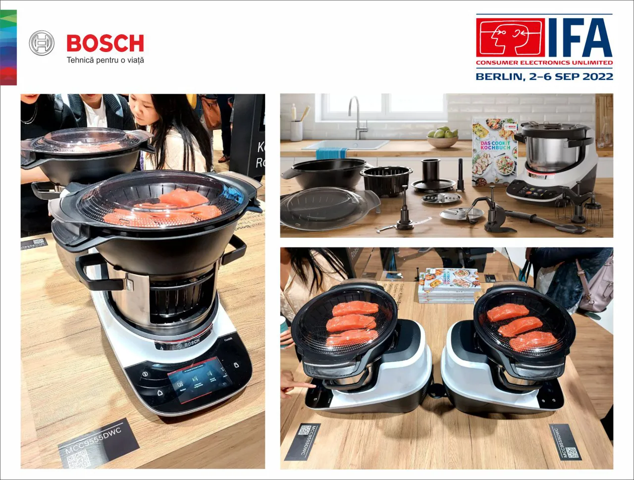 Bosch Siemens: Представительство Bosch Moldova на IFA 2022 в Берлине