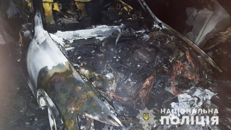В Одессе поджигают автомобили