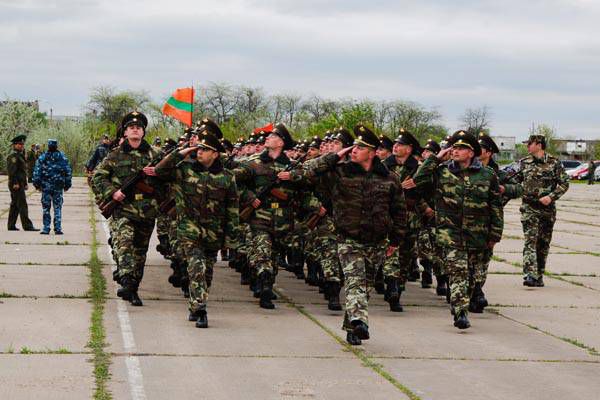 Российская армия готовится к Параду Победы в Тирасполе