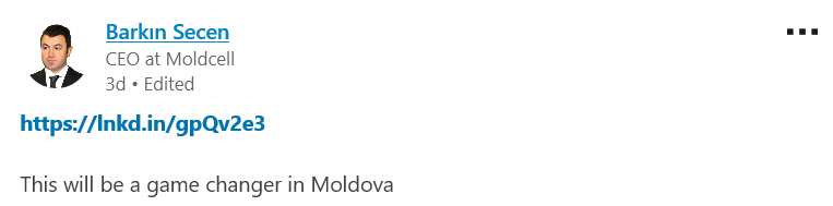 Moldcell: Приложение BiP теперь доступно и в Молдове ®